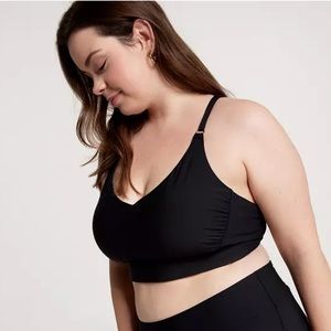 CALIA black swimsuit top